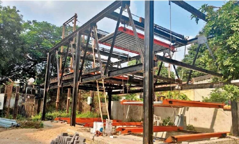 महानगरों की तर्ज पर रायपुर को मिली सौगात: शहर की पहली मैकेनाइज्ड मल्टीलेवल पार्किंग तैयार, 12 कारों की होगी एक साथ पार्किंग