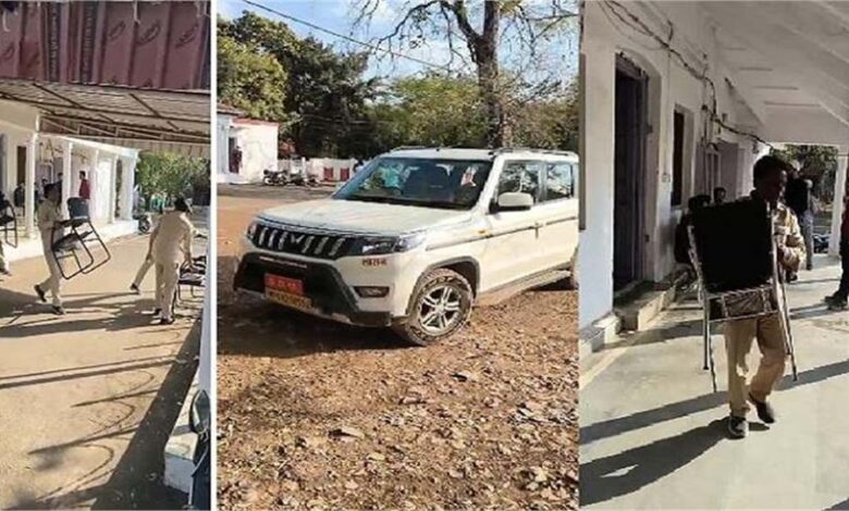 ऐतिहासिक कुर्की: PWD ऑफिस से SDO की गाड़ी, मेज, कुर्सी, पंखे तक कुर्क, बकाया न चुकाने पर भवन भी होगा कुर्क