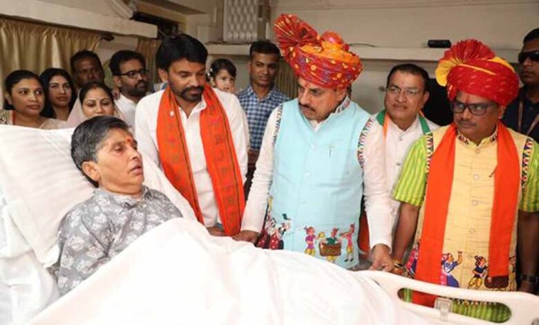 मुख्यमंत्री डॉ. यादव ने पूर्व विधायक सुलोचना रावत के स्वास्थ्य का जाना हालचाल