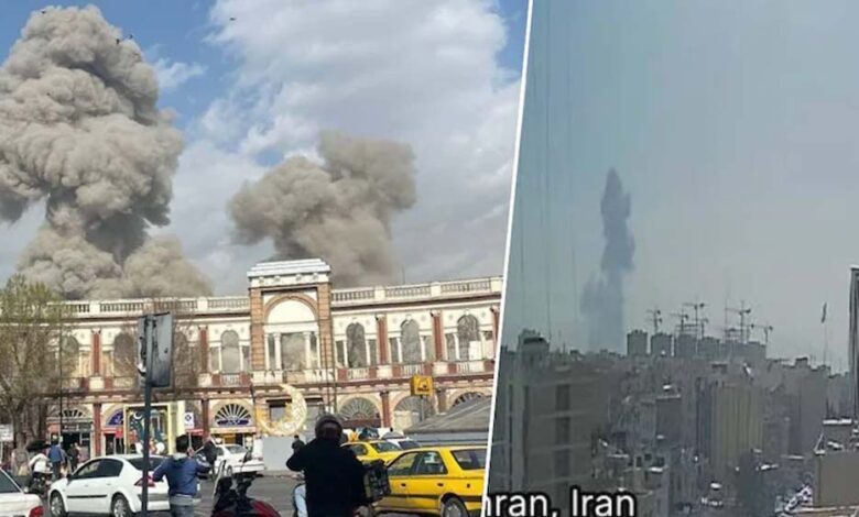 ईरान-पर-इजरायल-और-अमेरिका-का-आक्रमण,-राष्ट्रपति-भवन,-एयरपोर्ट-समेत-30-ठिकानों-पर-हमला