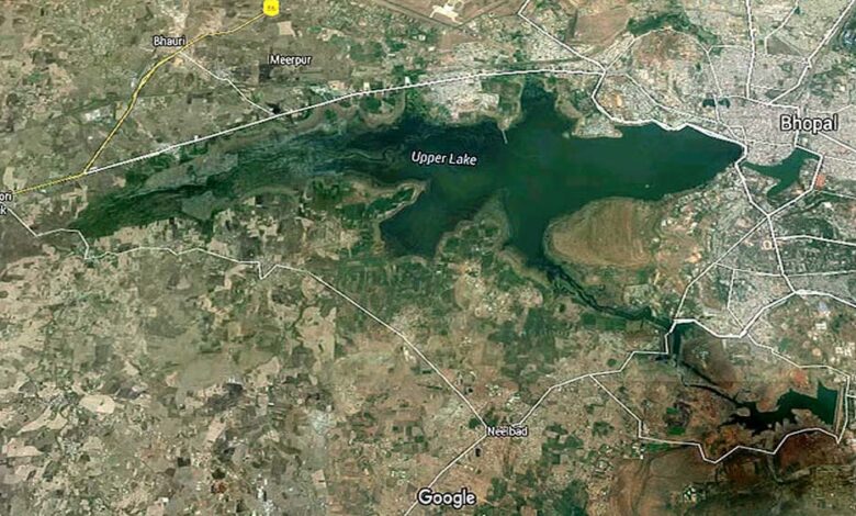 भोपाल के बड़ा तालाब पर ‘बड़ों’ का कब्जा, कांग्रेस विधायक के संस्थान सहित VIP निर्माणों पर लगा लाल निशान