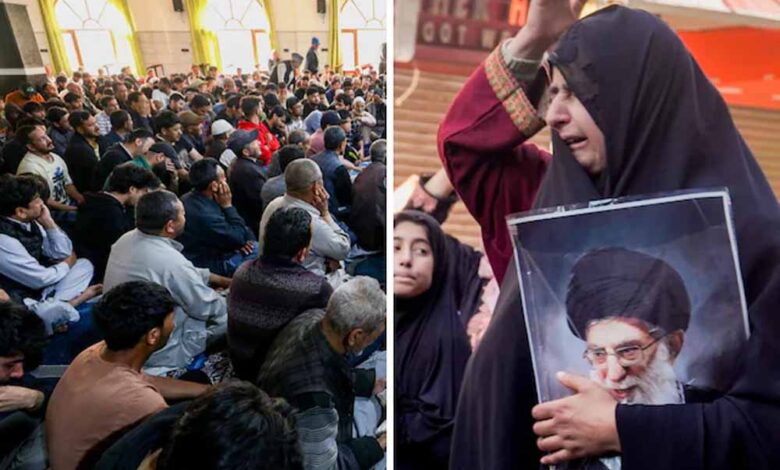 खामेनेई की हत्या की खबर से शिया समुदाय में शोक, लखनऊ की सड़कों पर उमड़ा जनसैलाब