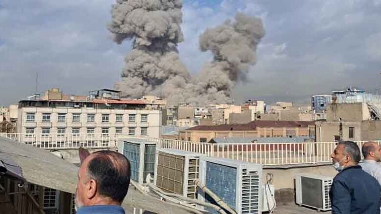 तेहरान-में-जोरदार-धमाके,-इजरायल-का-दावा—‘राजधानी-के-दिल-पर-सटीक-हमला’