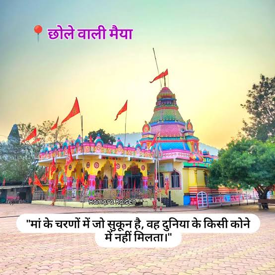 माँ छोले वाली ने महामारी को किया था नष्ट ।