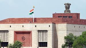 विदेशी अंशदान संशोधन विधेयक के विरोध में विपक्ष का संसद के मकर द्वार पर प्रदर्शन l